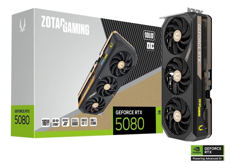 ZOTAC GeForce RTX 5080 SOLID OC